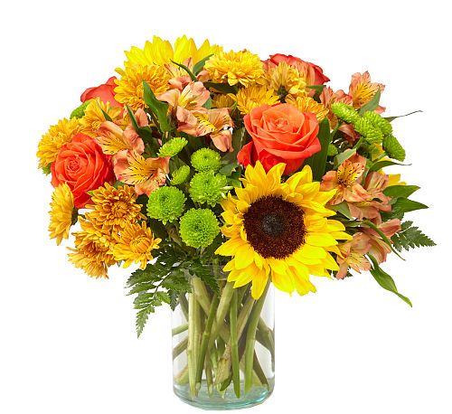 GOLDEN HOUR BOUQUET – RUSSELL'S FLOWER SHOP, Hamilton ON