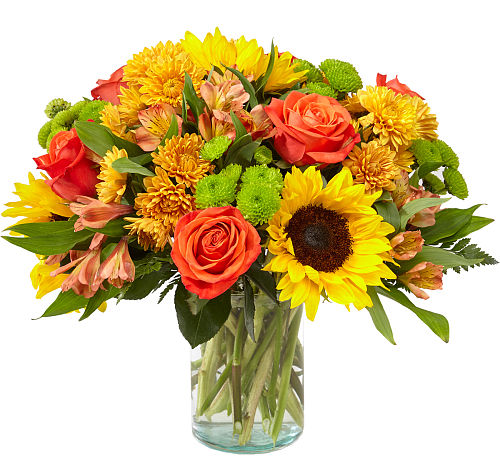 GOLDEN HOUR BOUQUET – RUSSELL'S FLOWER SHOP, Hamilton ON