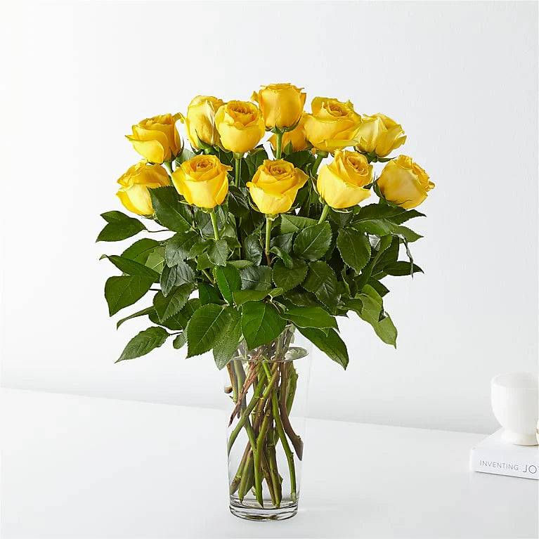 Yellow Rose Bouquet – RUSSELL'S FLOWER SHOP, Hamilton ON