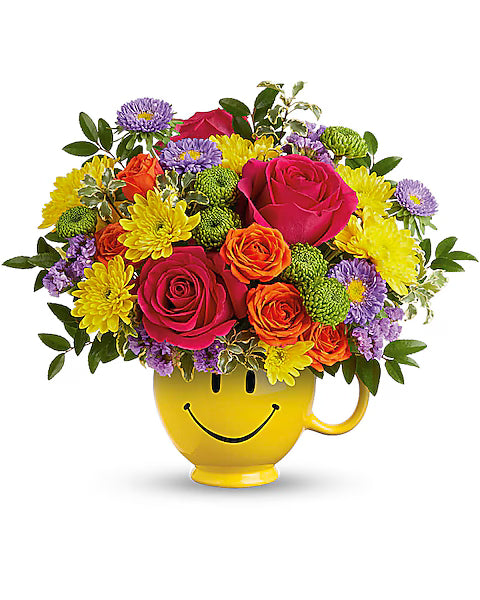 Choose Happy Boquet – RUSSELL'S FLOWER SHOP, Hamilton ON