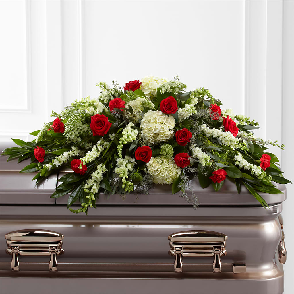 Sincerity Casket Spray – RUSSELL'S FLOWER SHOP, Hamilton ON