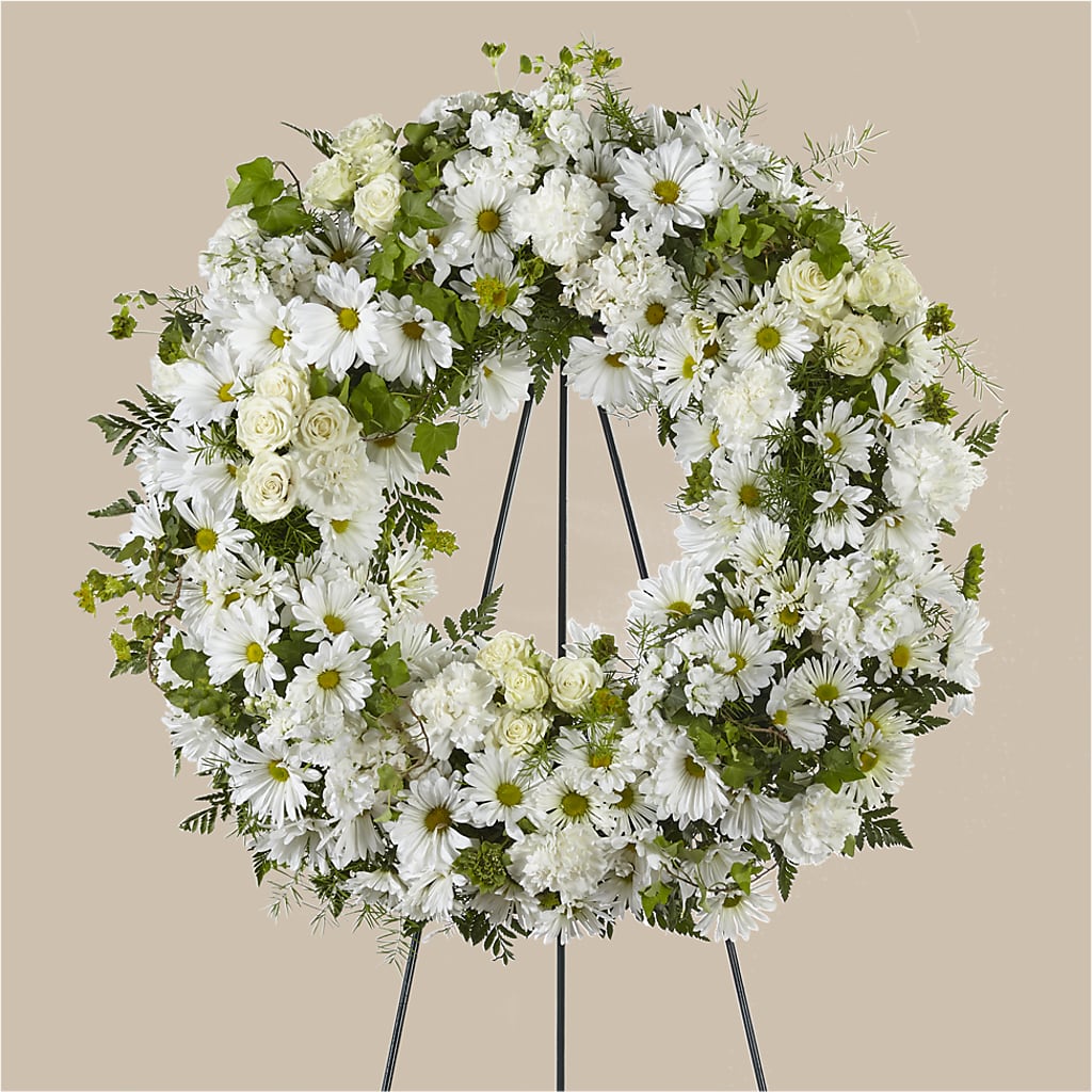 Faithful Wishes Wreath – RUSSELL'S FLOWER SHOP, Hamilton ON