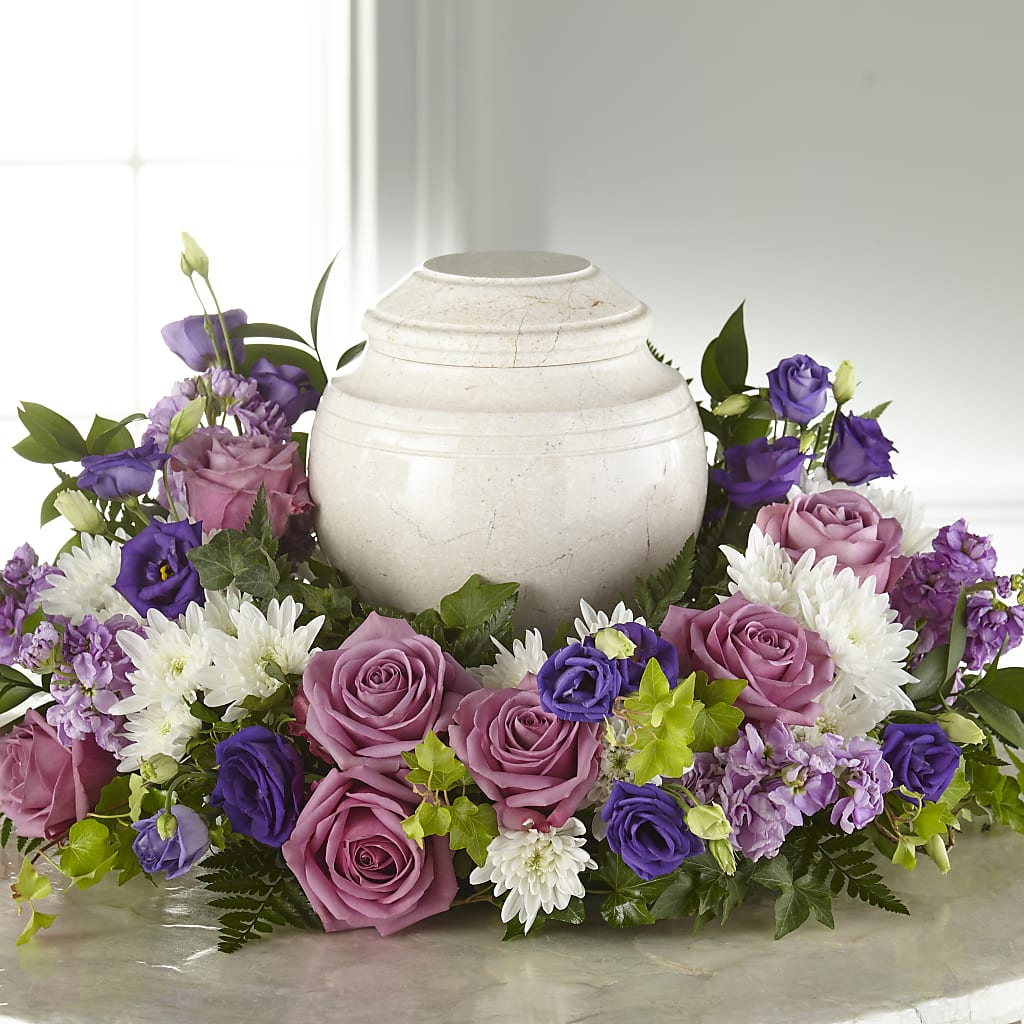 Blooming Sympathy Cremation Adornment – RUSSELL'S FLOWER SHOP, Hamilton ON