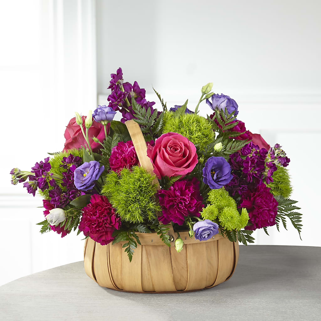 Serene Sanctuary Basket – RUSSELL'S FLOWER SHOP, Hamilton ON