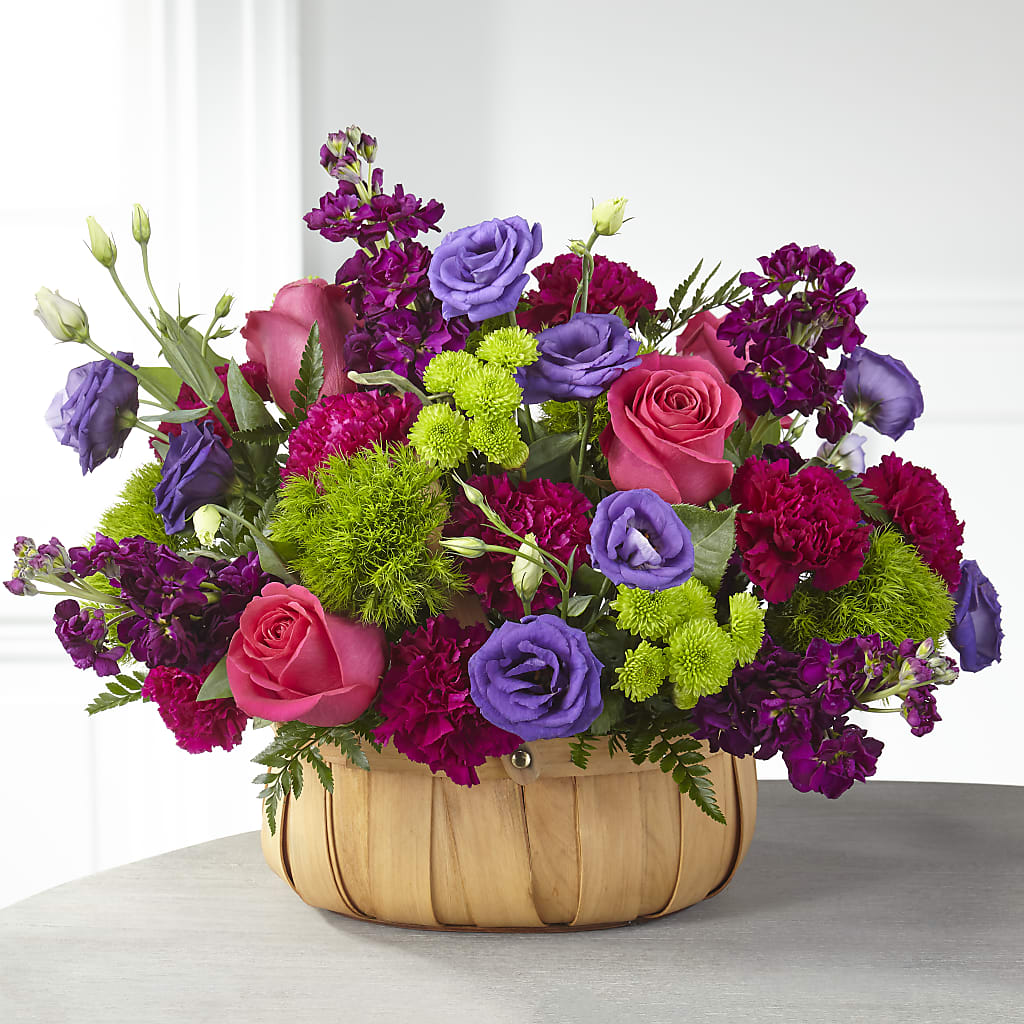 Serene Sanctuary Basket – RUSSELL'S FLOWER SHOP, Hamilton ON