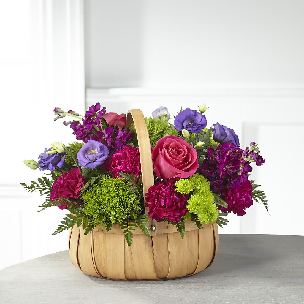 Serene Sanctuary Basket – RUSSELL'S FLOWER SHOP, Hamilton ON