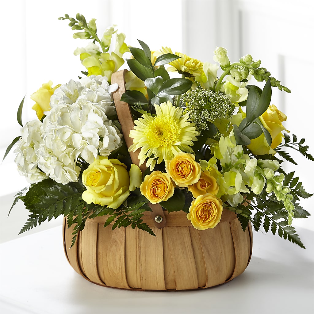 Rustic Remembrance Basket – RUSSELL'S FLOWER SHOP, Hamilton ON