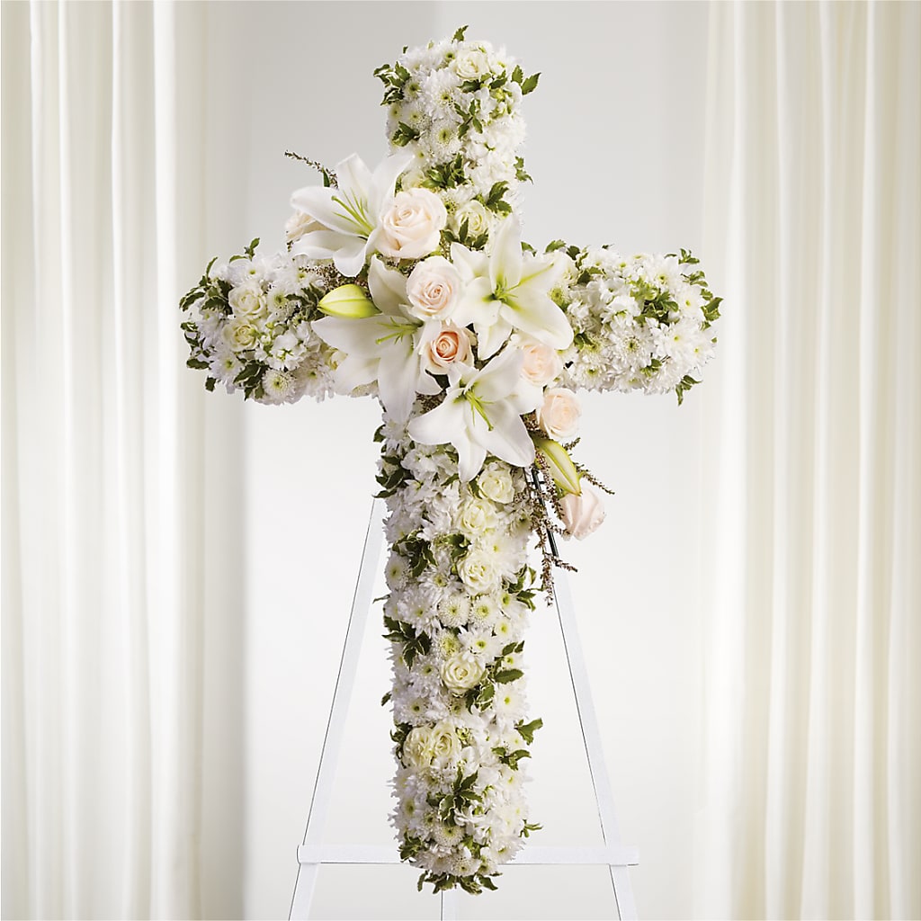 Spiritual Guidance Standing Spray – RUSSELL'S FLOWER SHOP, Hamilton ON