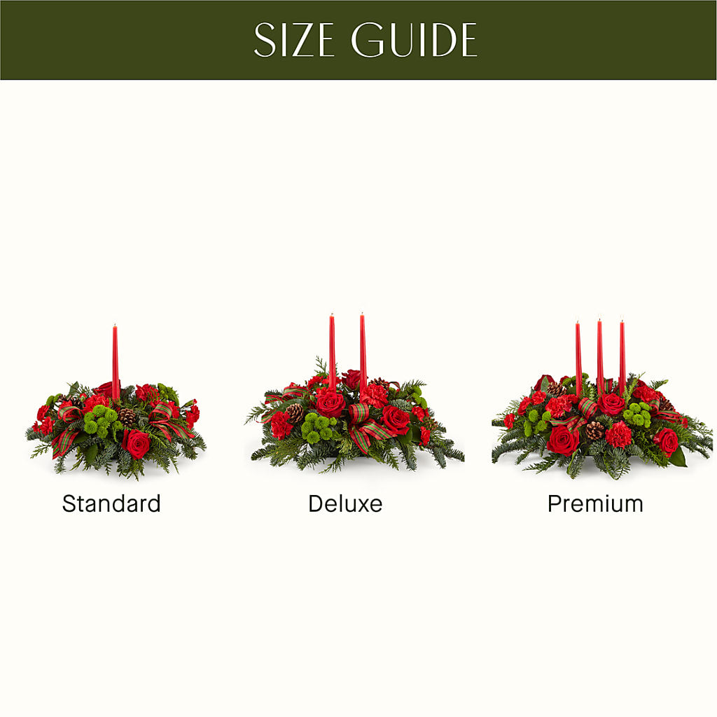 By the Candlelight Centerpiece – RUSSELL'S FLOWER SHOP, Hamilton ON