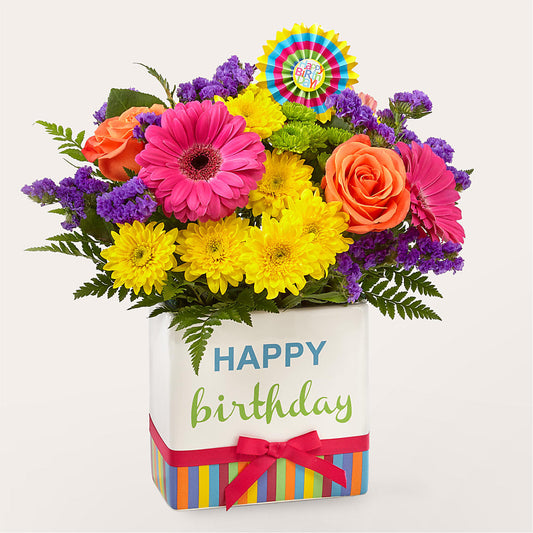 Birthday Brights Bouquet – RUSSELL'S FLOWER SHOP, Hamilton ON