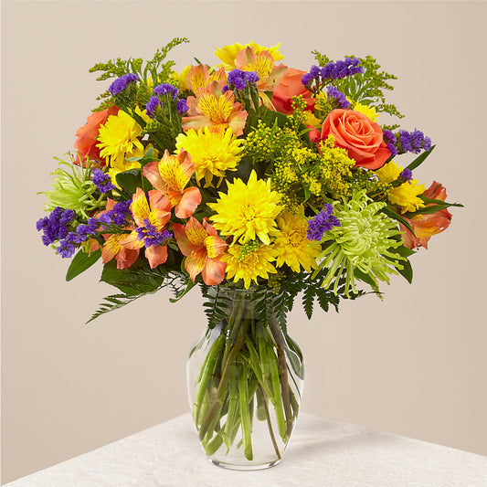 Marmalade Skies Bouquet – RUSSELL'S FLOWER SHOP, Hamilton ON