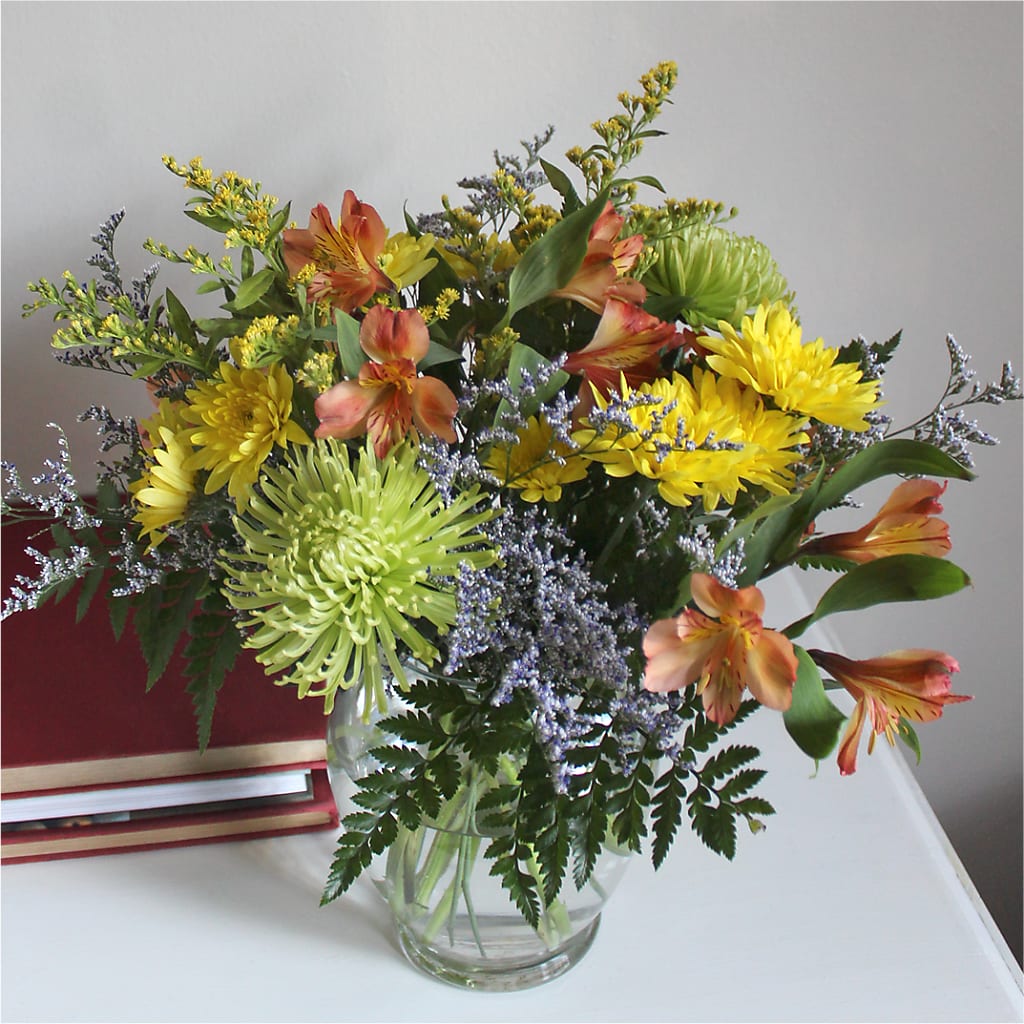 Marmalade Skies Bouquet – RUSSELL'S FLOWER SHOP, Hamilton ON