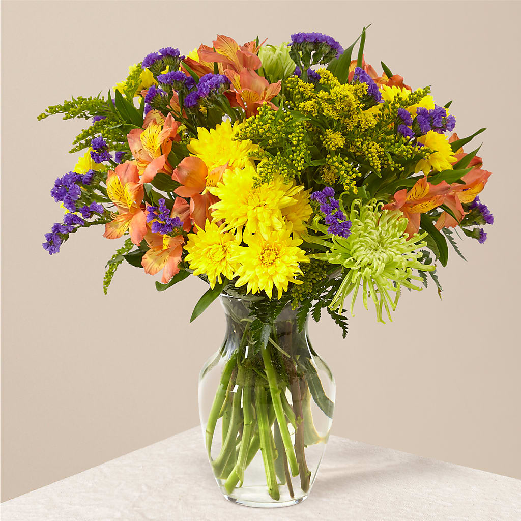 Marmalade Skies Bouquet – RUSSELL'S FLOWER SHOP, Hamilton ON