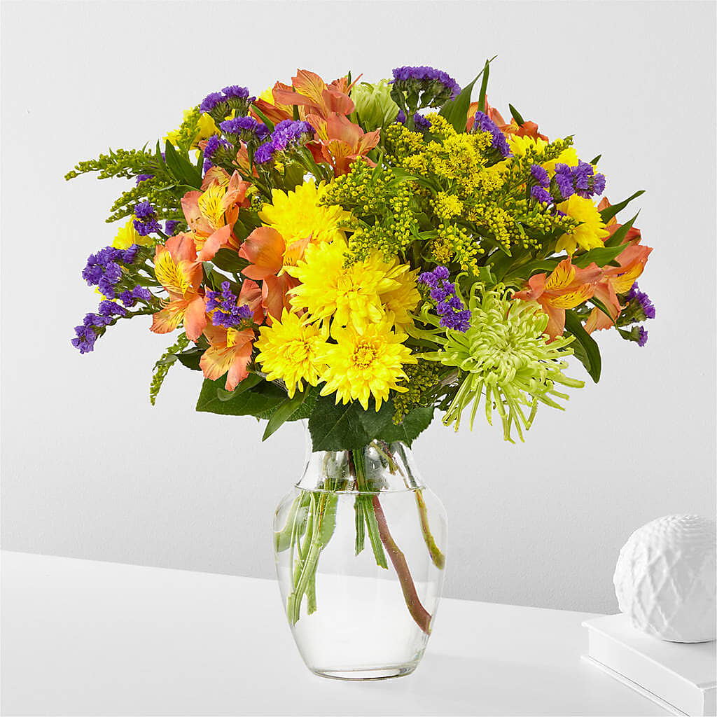 Marmalade Skies Bouquet – RUSSELL'S FLOWER SHOP, Hamilton ON
