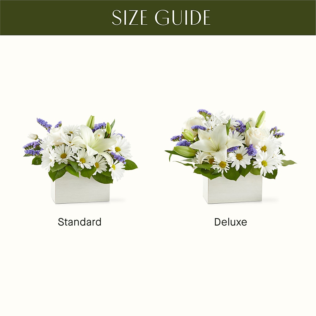 Beyond Blue Box Bouquet – RUSSELL'S FLOWER SHOP, Hamilton ON