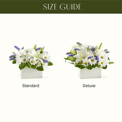 Beyond Blue Box Bouquet – RUSSELL'S FLOWER SHOP, Hamilton ON