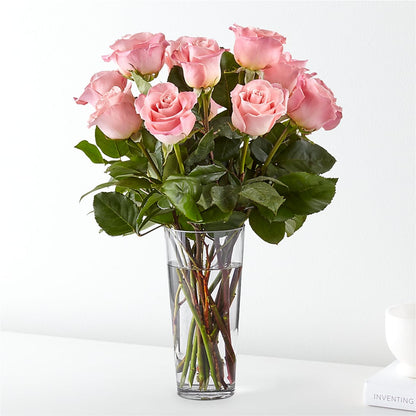 PINK ROSES ARRANGED