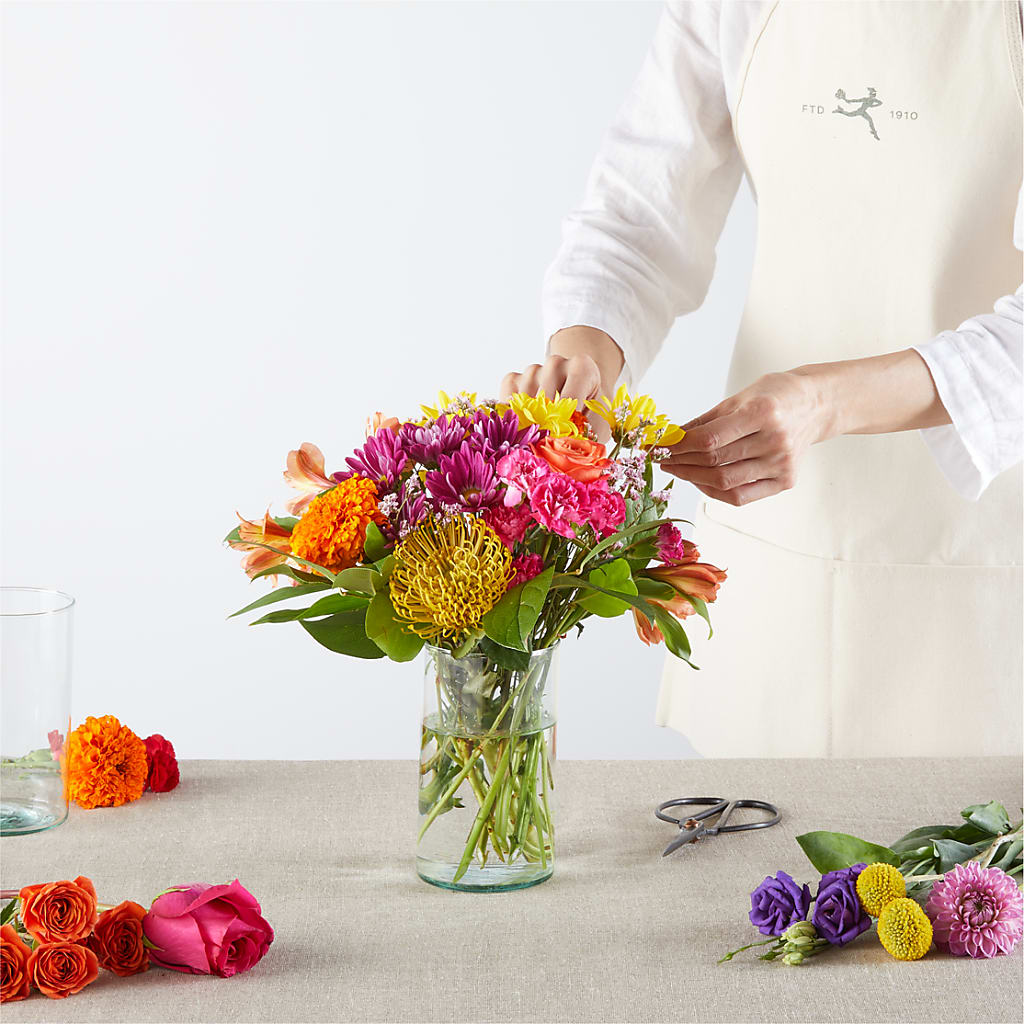 Feast of Color – A Florist Original – RUSSELL'S FLOWER SHOP, Hamilton ON