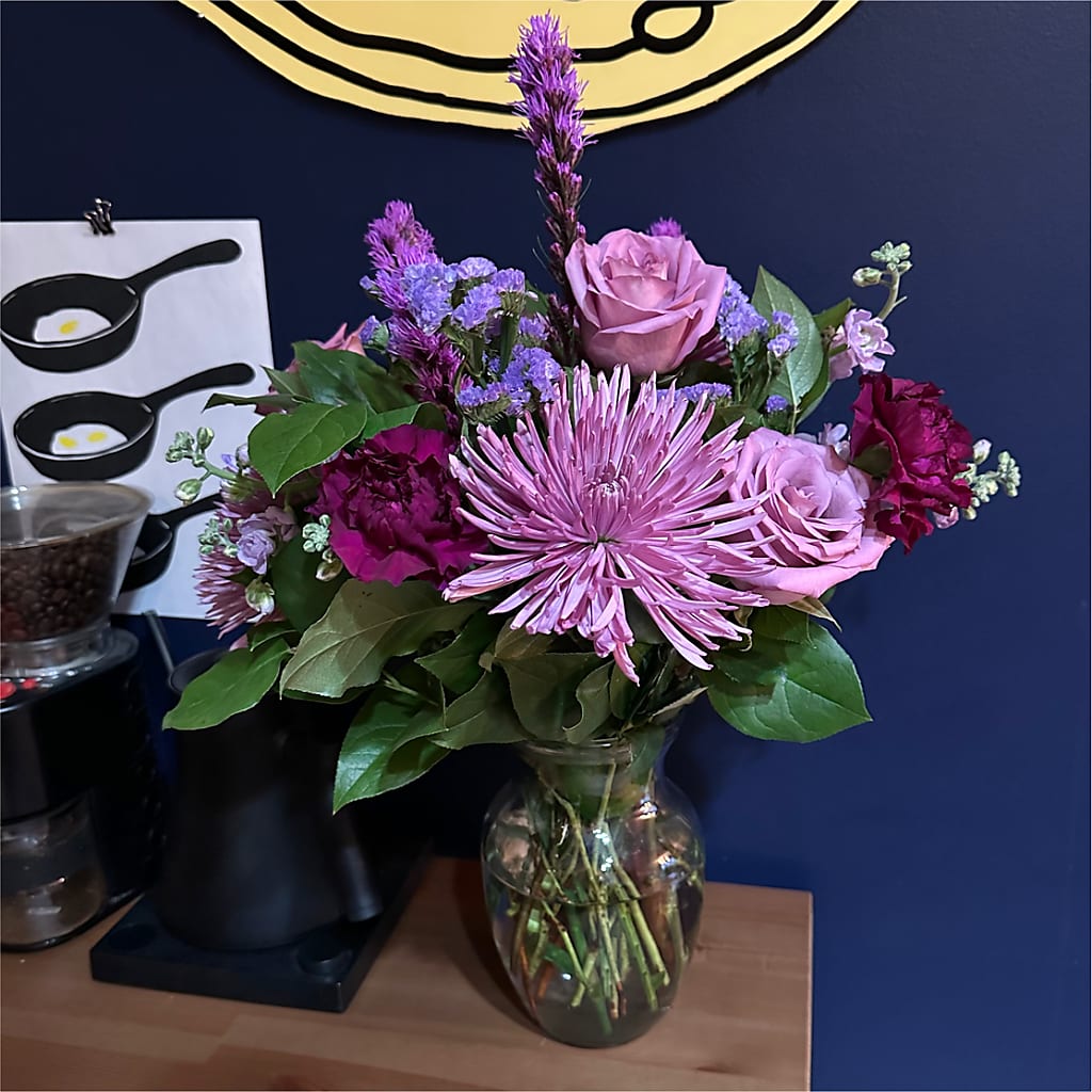 Ultraviolet Bouquet – RUSSELL'S FLOWER SHOP, Hamilton ON
