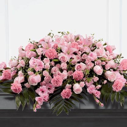 Garden of Comfort Casket Spray (Standard) – RUSSELL'S FLOWER SHOP, Hamilton ON