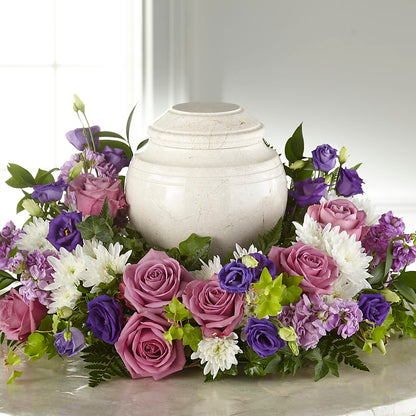 Blooming Sympathy Cremation Adornment – RUSSELL'S FLOWER SHOP, Hamilton ON