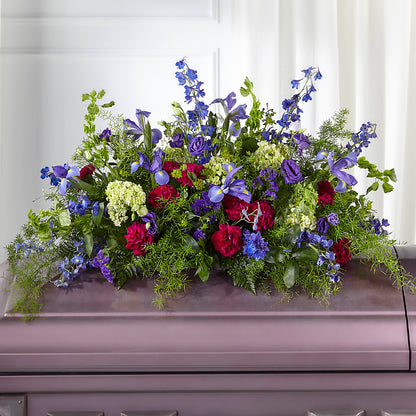Always Treasured Casket Spray – RUSSELL'S FLOWER SHOP, Hamilton ON