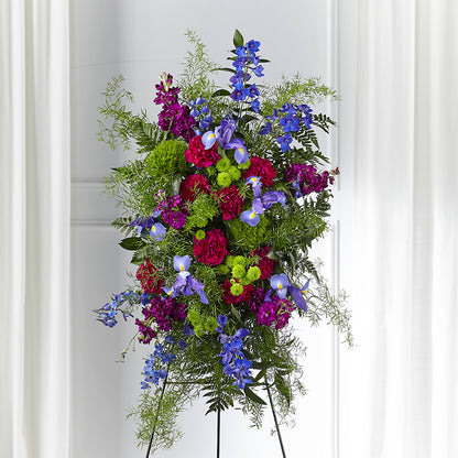 Heavenly Skies Standing Spray – RUSSELL'S FLOWER SHOP, Hamilton ON