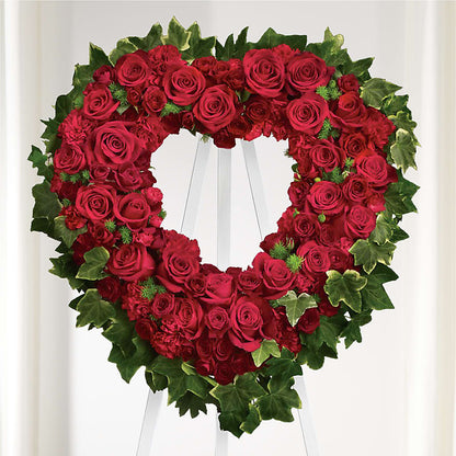Wholehearted Standing Spray – RUSSELL'S FLOWER SHOP, Hamilton ON
