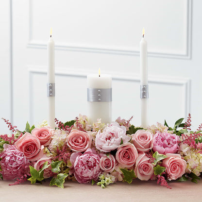 Worldwide Romance Unity Candle Arrangement – RUSSELL'S FLOWER SHOP, Hamilton ON